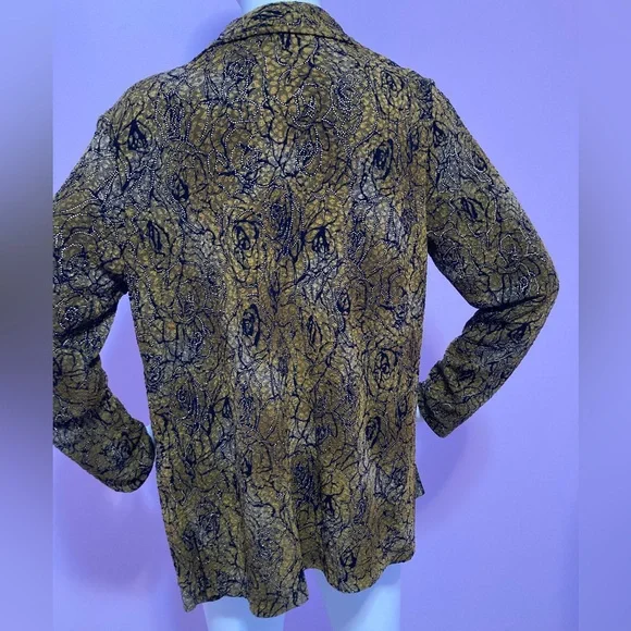 Blazer with single button closure - Picture 2 of 6